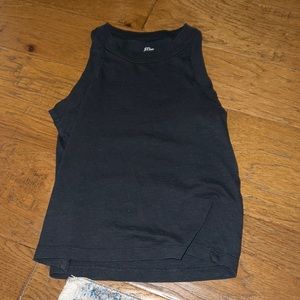 Black j. Crew tank top